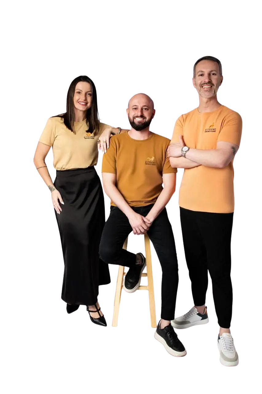 Equipe Kitsune Seguros — corretores em Joinville SC